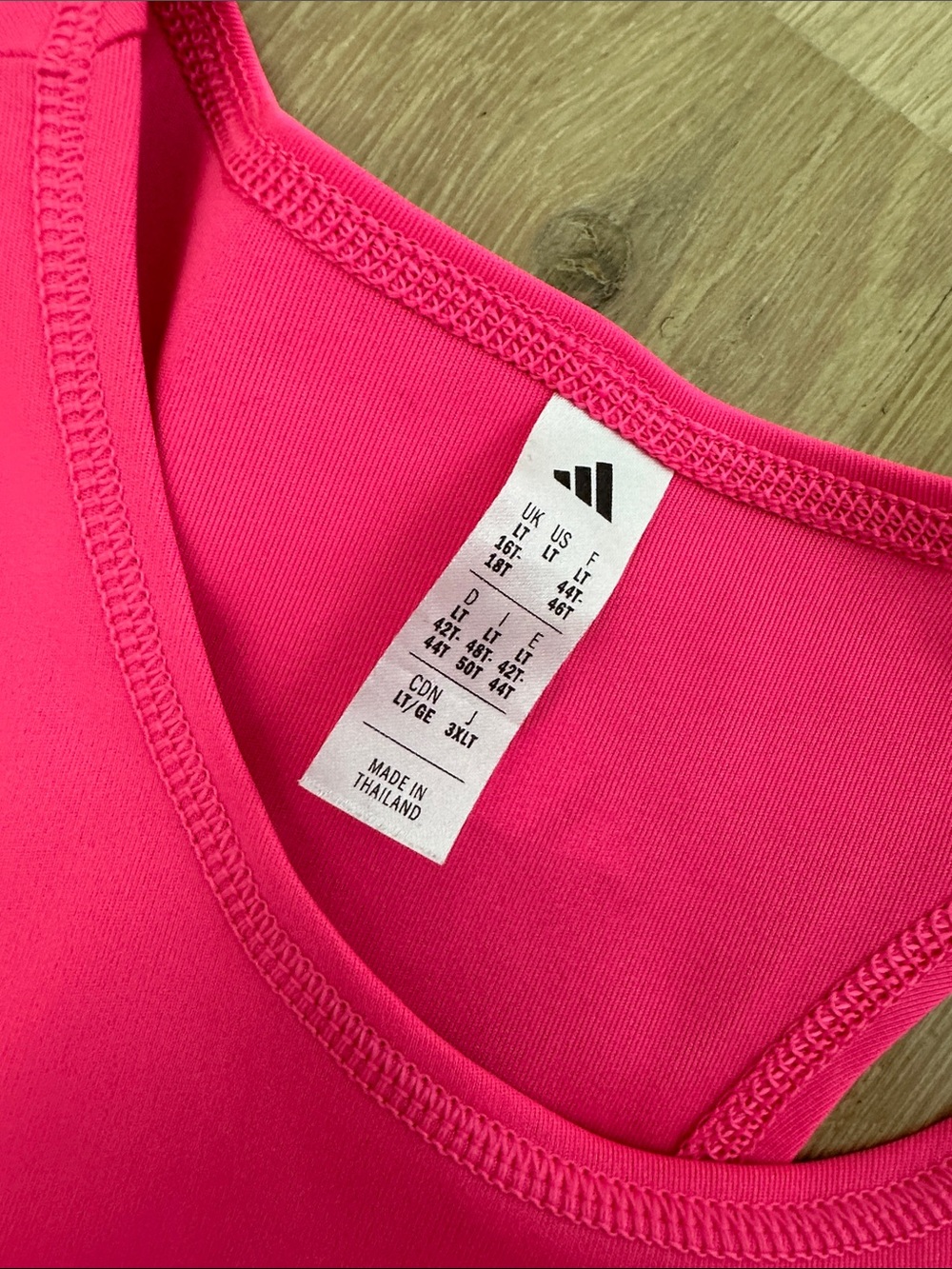 adidas Bright Pink Athletic Tank Dress with matching shorts - Picture 2 of 6